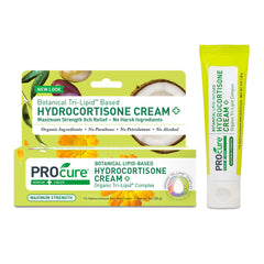 PROcure envase frontal mostrando la crema y alivio inmediato