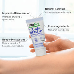 PROcure textura del gel en primer plano para absorción rápida y no grasa