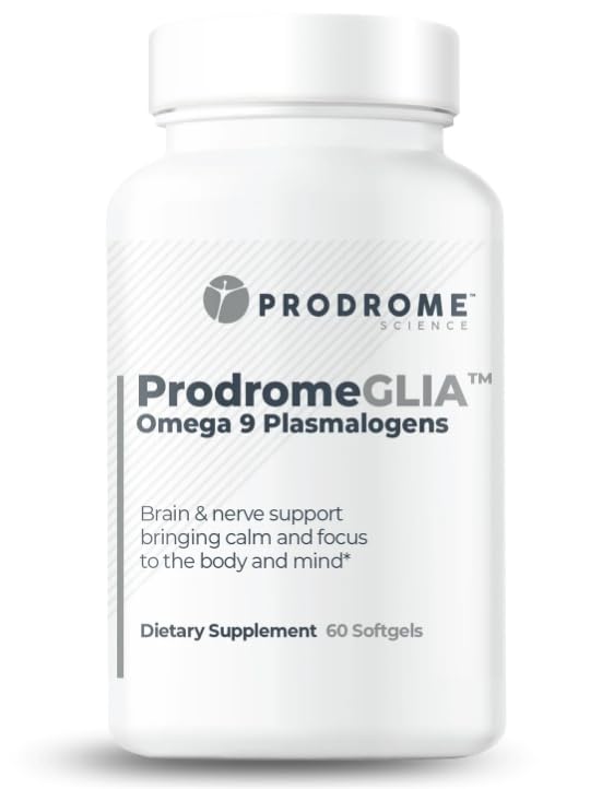 Prodrome frontal del envase mostrando ProdromeGlia y beneficios