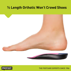 PROFOOT comparación de tamaño y escala para tallas mujer 6-10