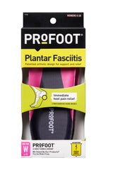 PROFOOT vista frontal de la plantilla con soporte y comodidad inmediata