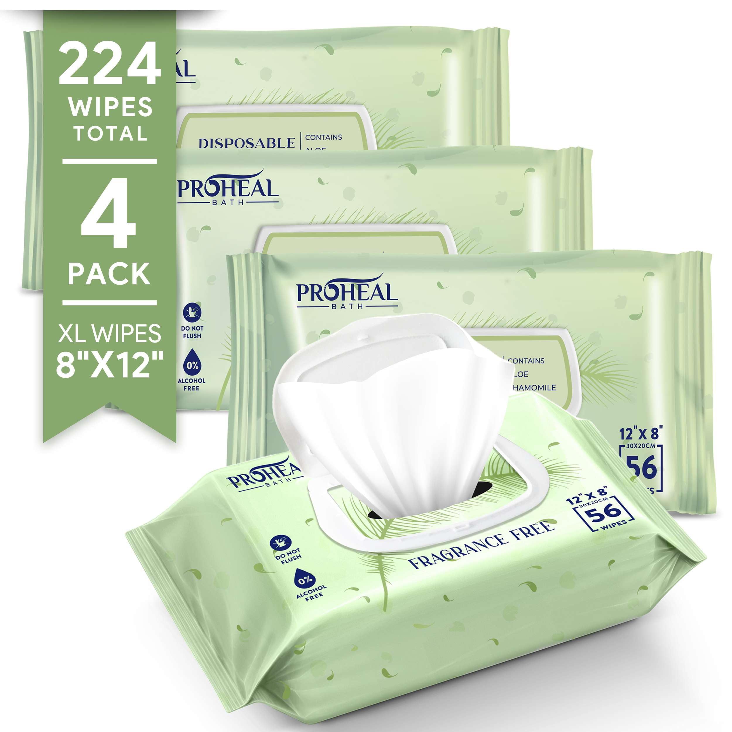 ProHeal paquete frontal mostrando formato XL y comodidad