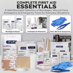 ProHeal gasas y vendas mostrando textura útil para heridas