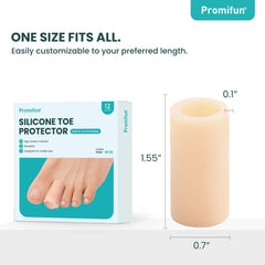 Promifun protector dentro de zapato mostrando compatibilidad y confort