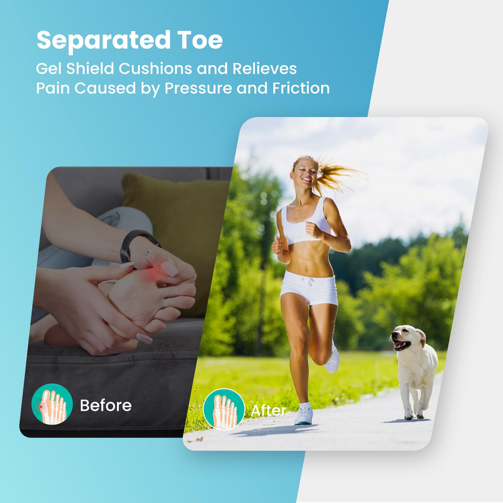 Promifun protector usado en senderismo, amortigua presión y fricción