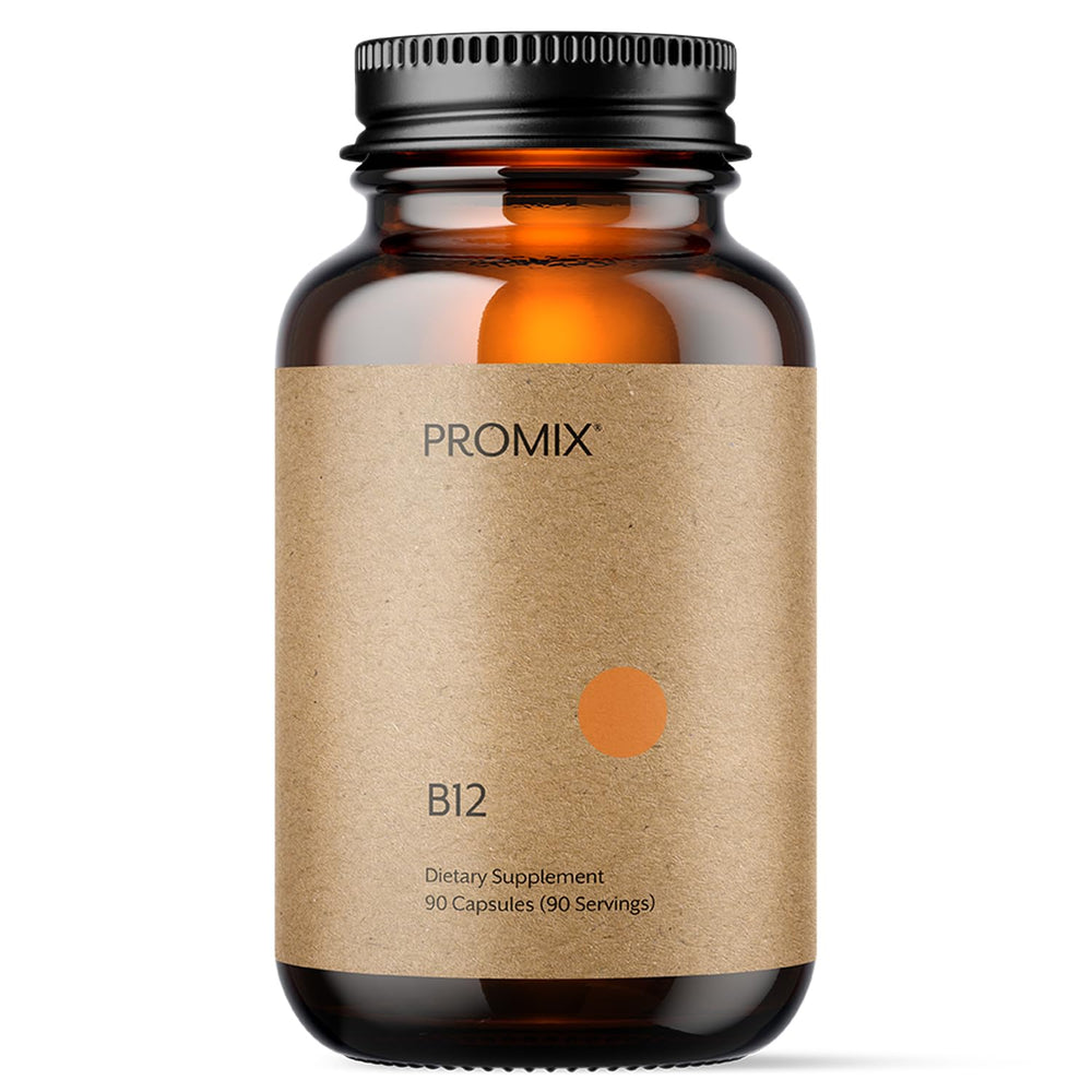 ProMix Nutrition frasco frontal mostrando cápsulas y envase limpio