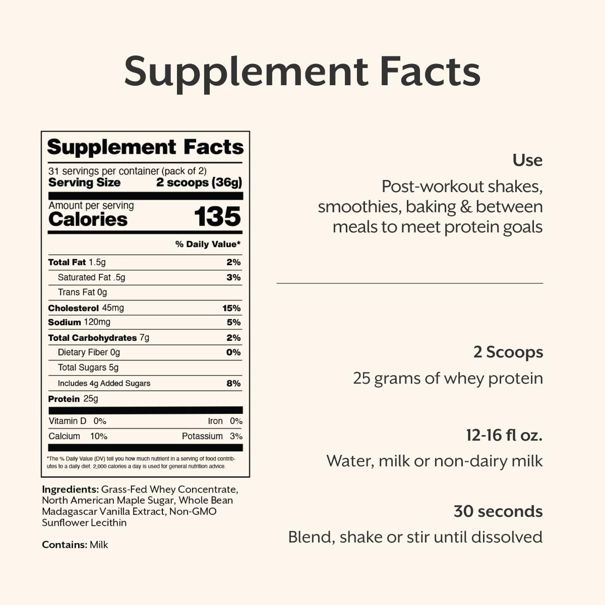 ProMix Nutrition bol con smoothie de vainilla y frutas, ideal para desayunos proteicos