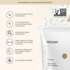 ProMix Nutrition sobre abierto mostrando textura fina y fácil disolución
