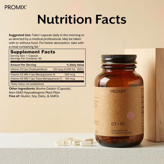 ProMix Nutrition primer plano de cápsula para apreciar textura y calidad
