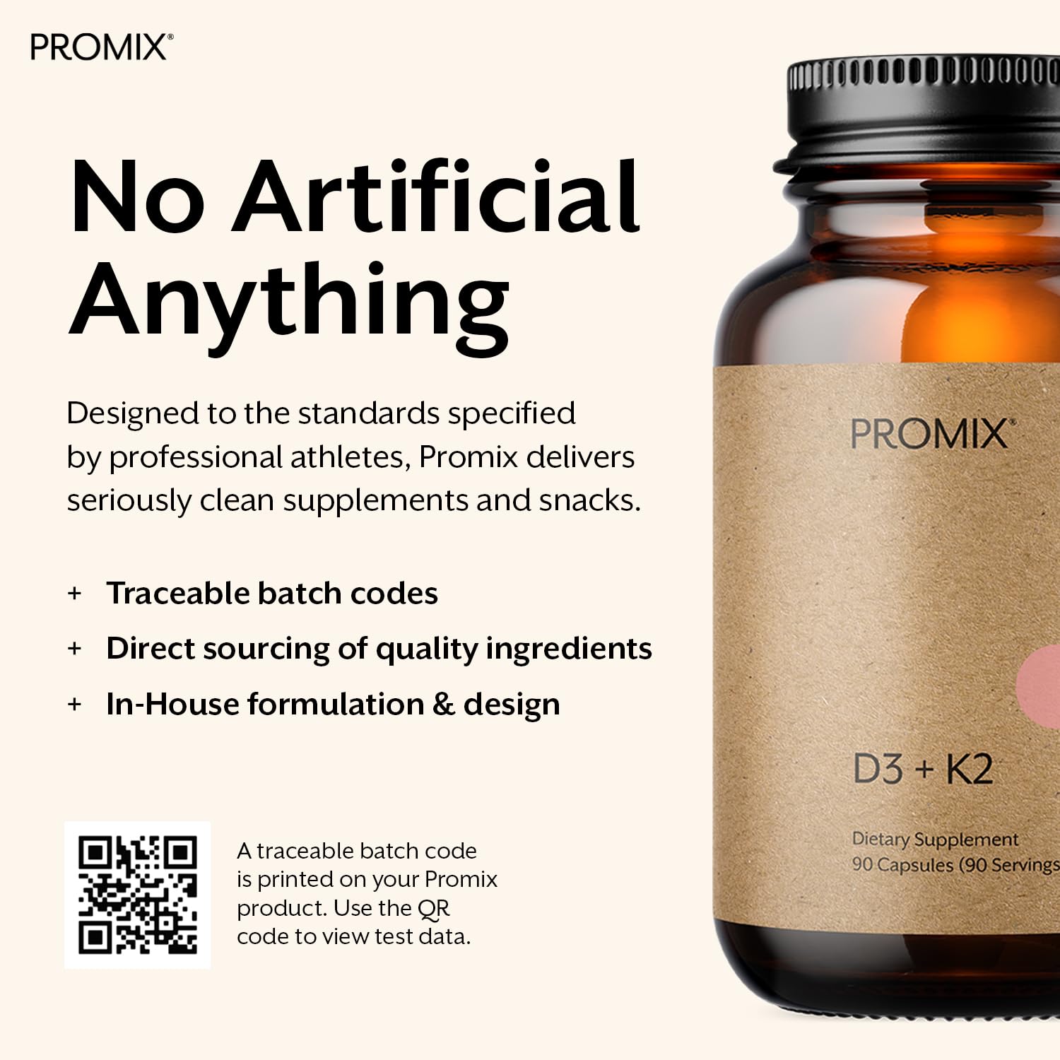 ProMix Nutrition cápsulas junto a desayuno saludable para mejor absorción