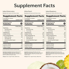 ProMix Nutrition etiqueta con ingredientes y certificación de lote