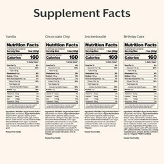 ProMix Nutrition etiqueta nutricional destacando proteína y bajo azúcar