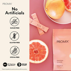 ProMix etiqueta con lista de ingredientes trazables y sin aditivos