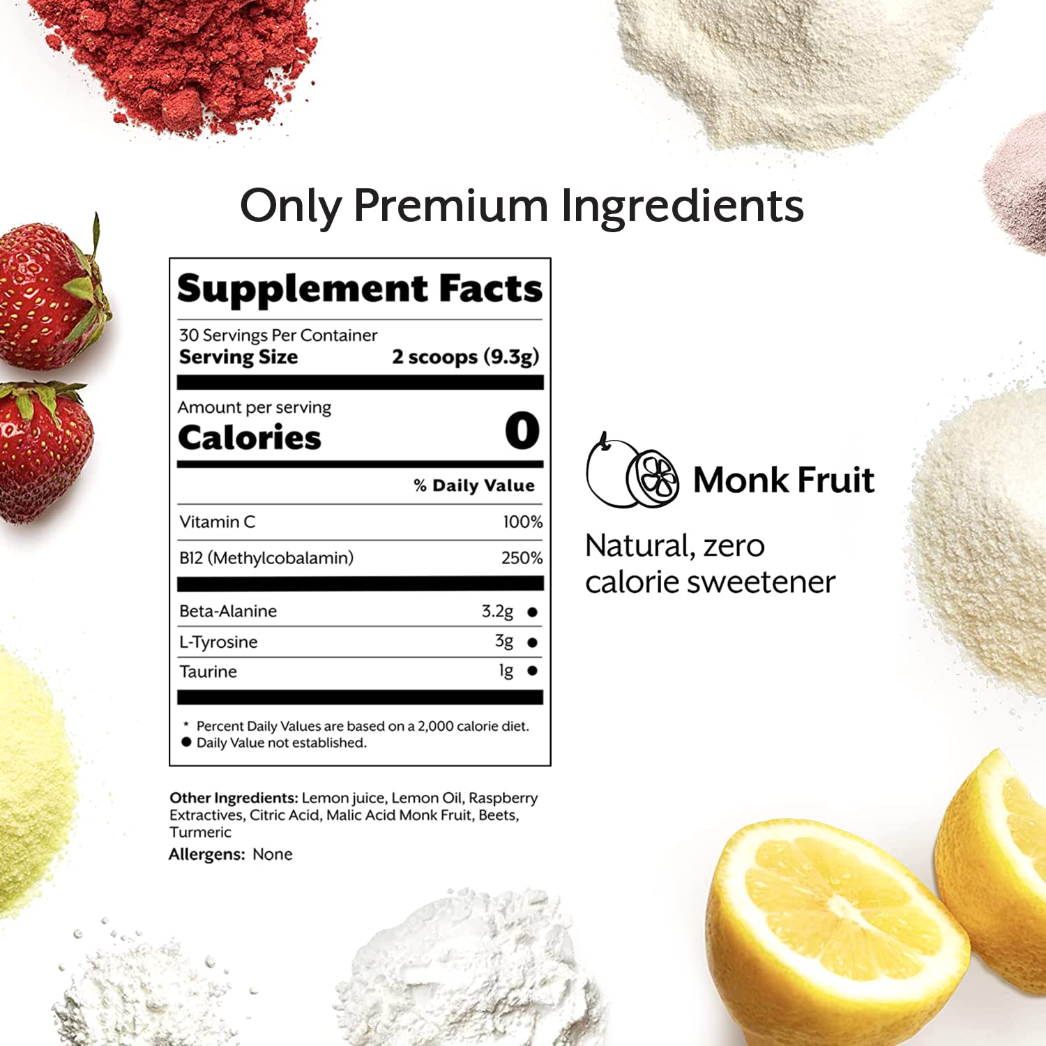 ProMix Nutrition etiqueta abierta con información de ingredientes y uso claro
