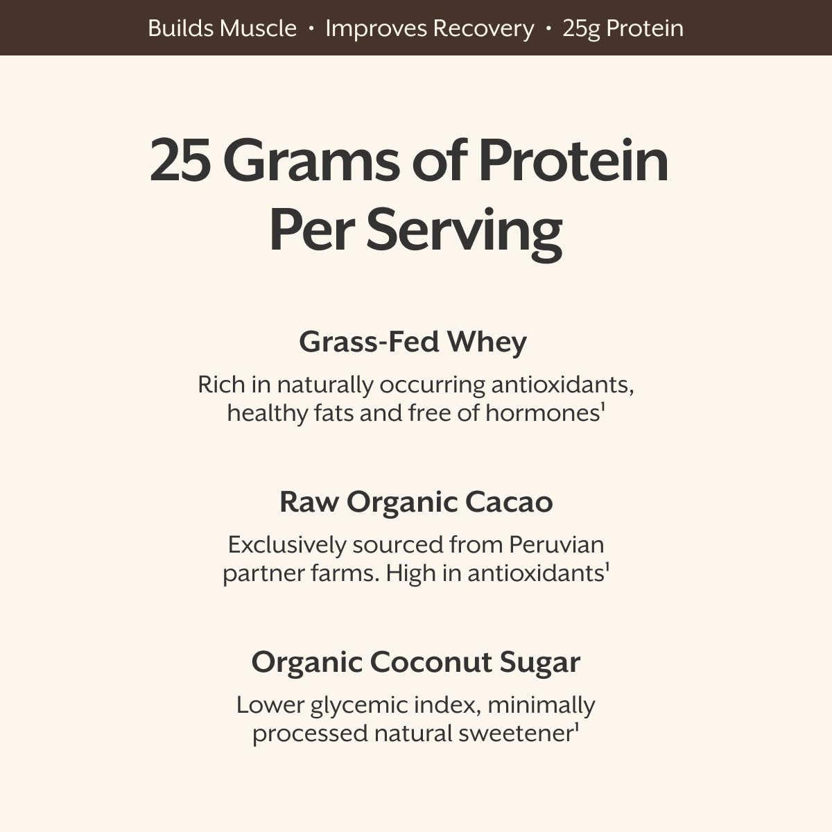 Batido preparado con ProMix Nutrition, recuperación rápida y sabor cacao