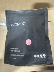 ProMix Nutrition envase junto a una regla para comparar tamaño y porciones