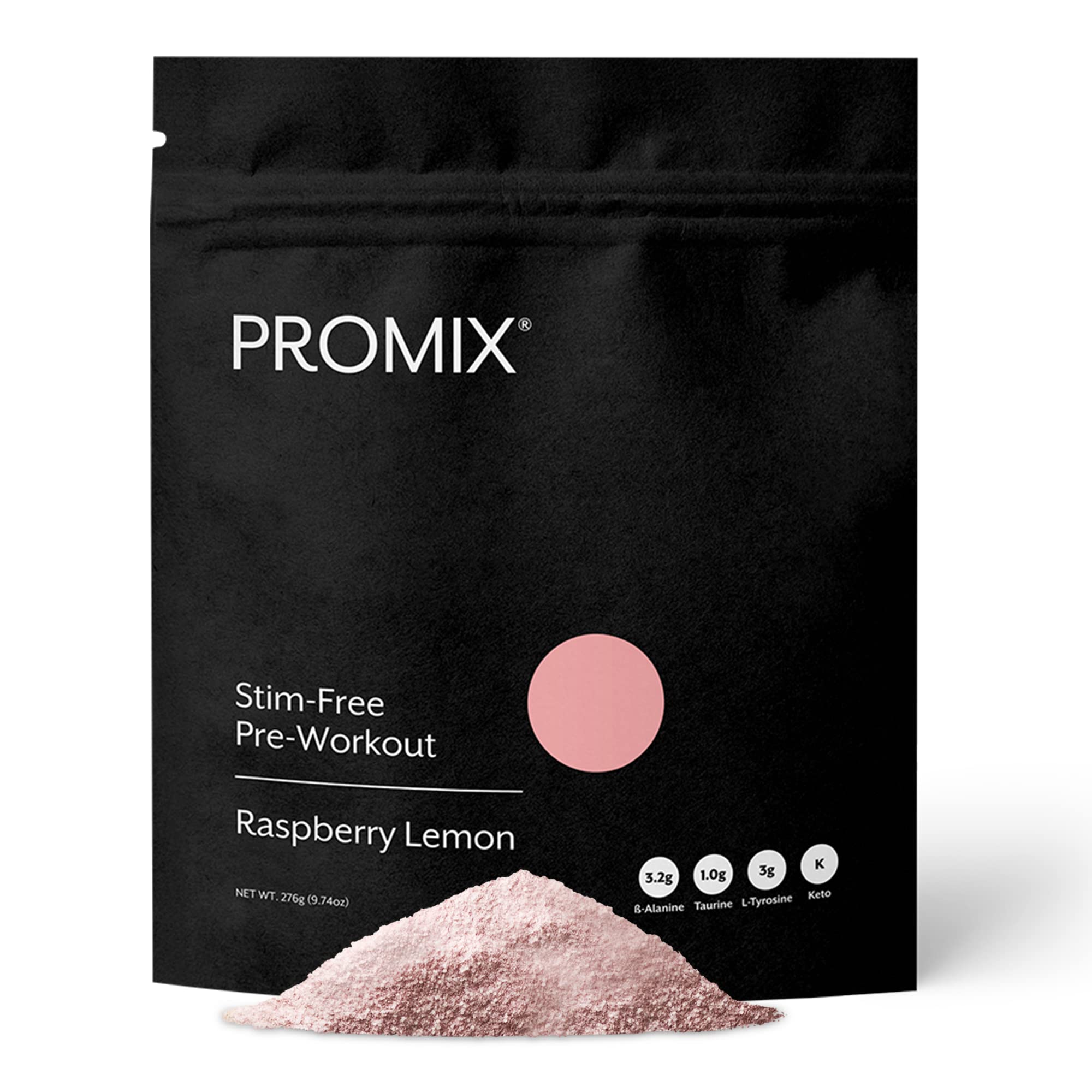 ProMix Nutrition frente del envase mostrando sabor frambuesa-limón