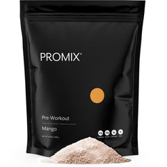ProMix Nutrition frente del envase mostrando mango y 30 servicios, visual claridad