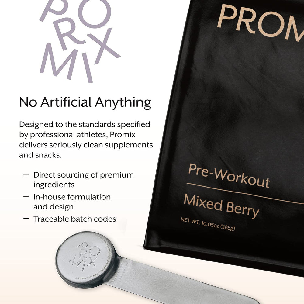 Polvo ProMix Nutrition textura cercana, mezcla instantánea y sin grumos para disolución rápida