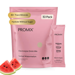 ProMix Nutrition presentación frontal muestra 30 raciones y beneficios de hidratación