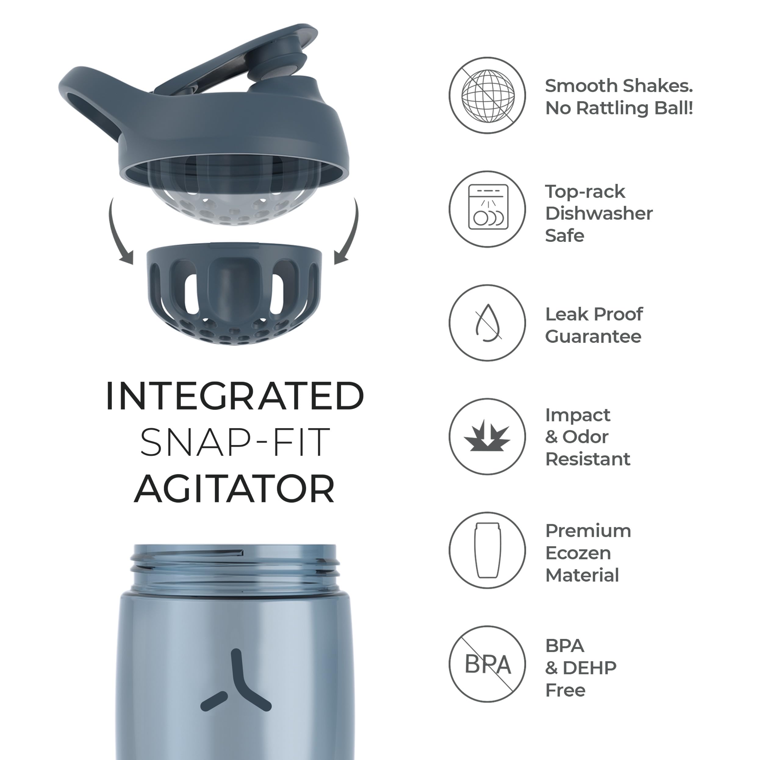 PROMIXX uso en gimnasio transportable y práctico en mochila