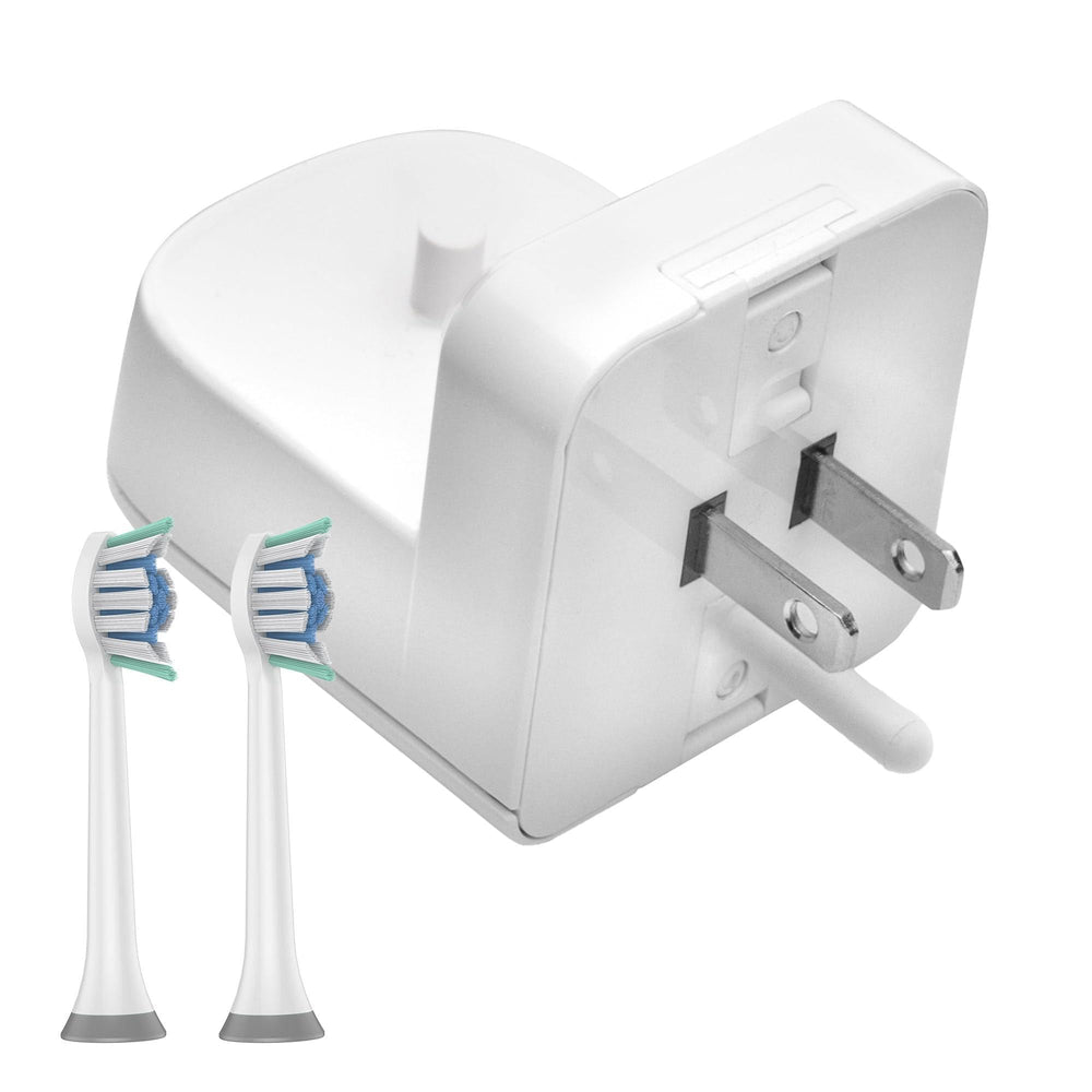 ProofVision vista frontal del cargador Philips, mantiene orden y carga segura