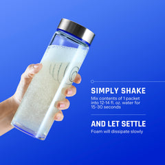 Propel bebida mezclada en botella, hidratación y proteína móvil
