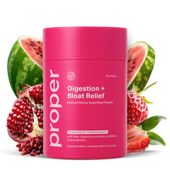 Proper The Pinks frente del envase mostrando diseño y beneficio digestivo
