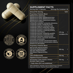 Detalle de la etiqueta Proriginal con certificados y lista de ingredientes, transmite confianza de calidad