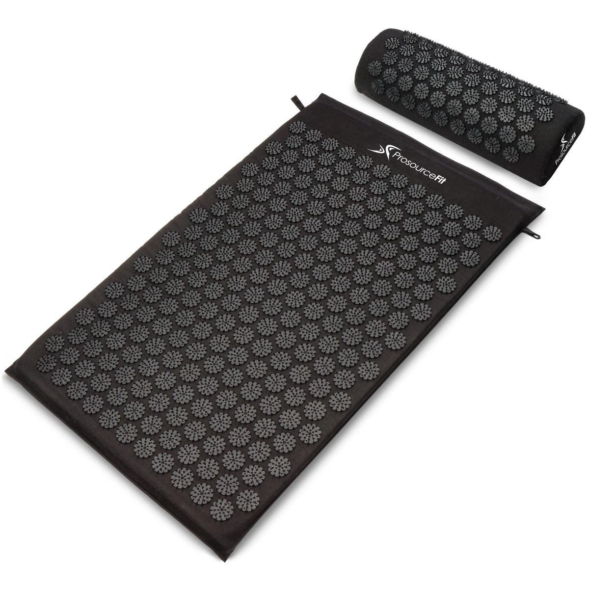 ProSource colchoneta frontal negro mostrando cobertura completa y confort