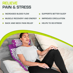ProSource colchoneta en uso persona acostada relajación post-ejercicio