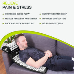 ProSource esterilla larga extendida en el suelo para masaje corporal completo