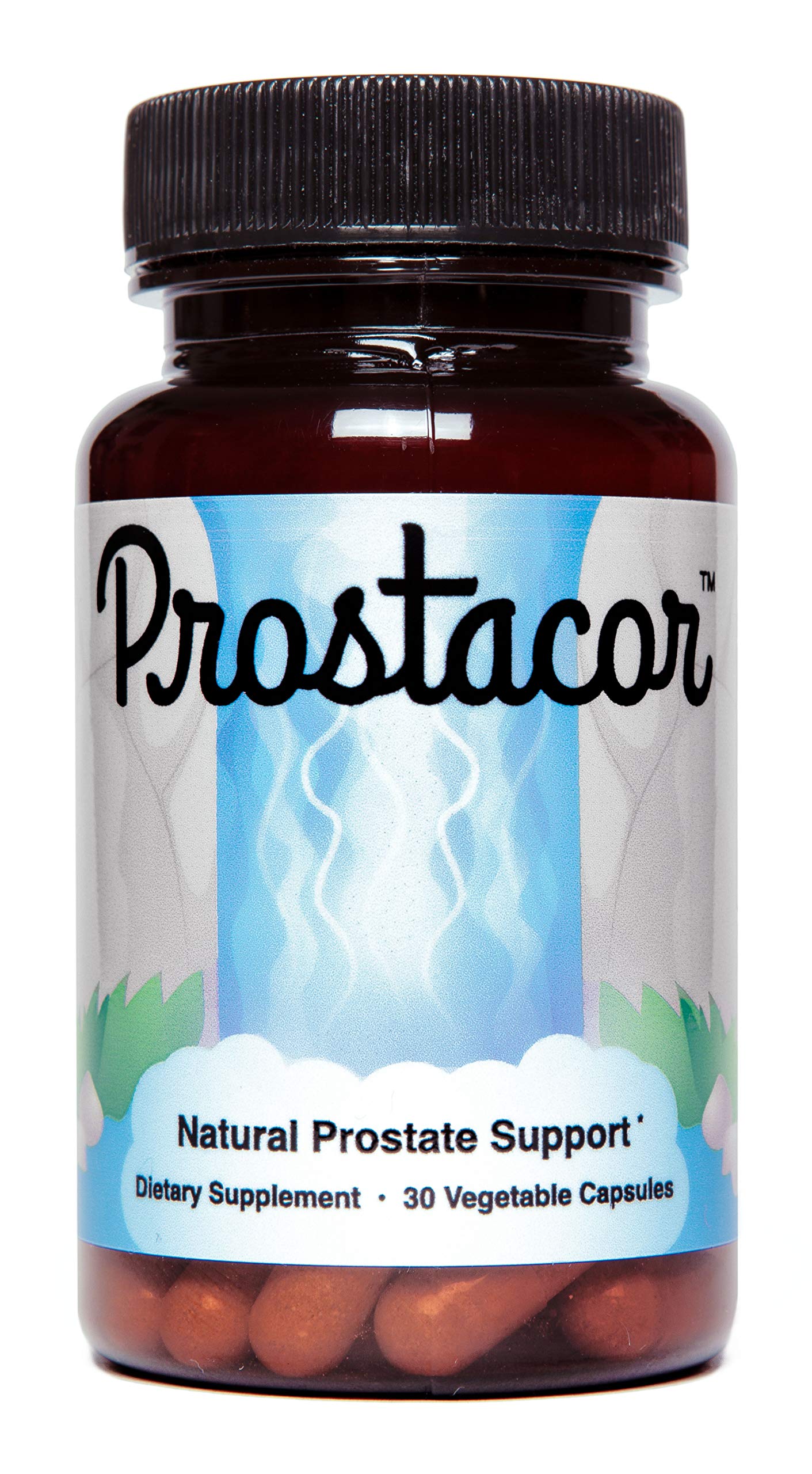 Prostacor frasco frontal mostrando etiqueta y beneficios claros