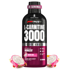 ProSupps envase frontal L-Carnitine 3000 mostrando diseño y sabor dragon fruit
