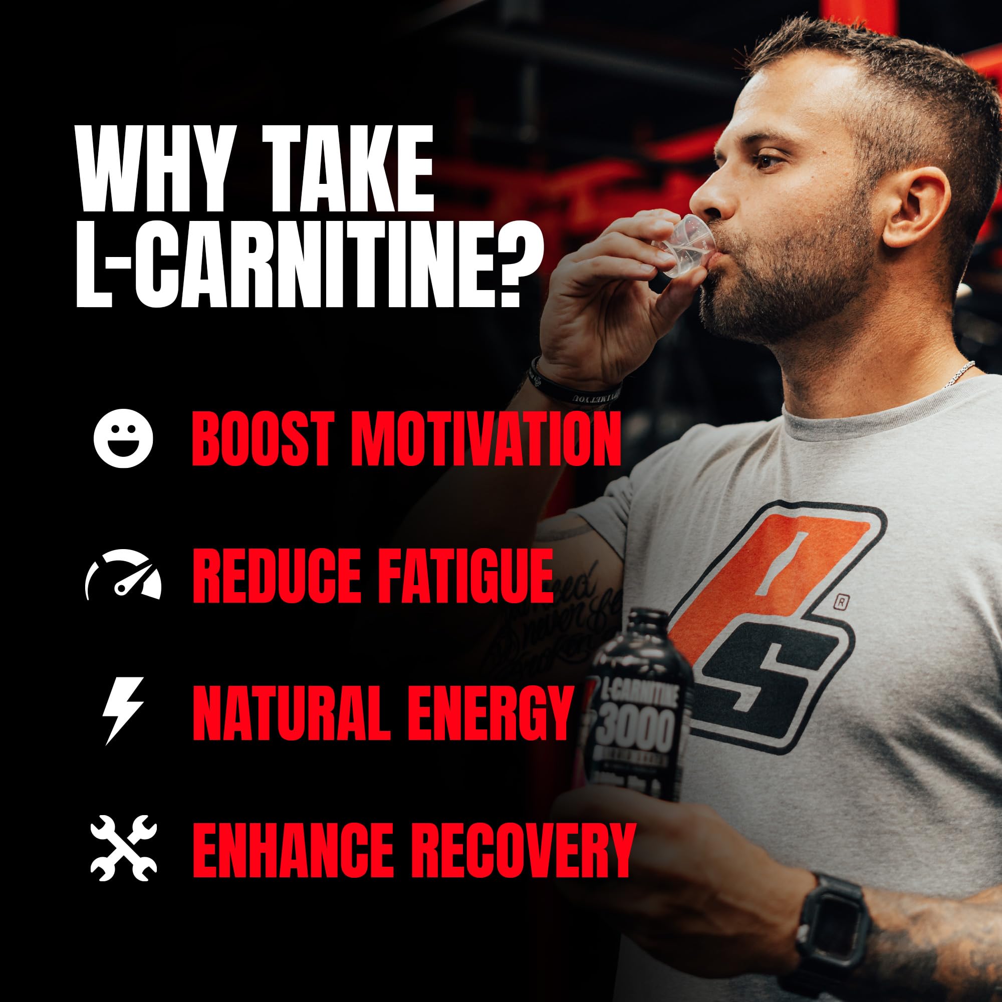Cucharada con shot de ProSupps listo para tomar, conveniente antes del entrenamiento