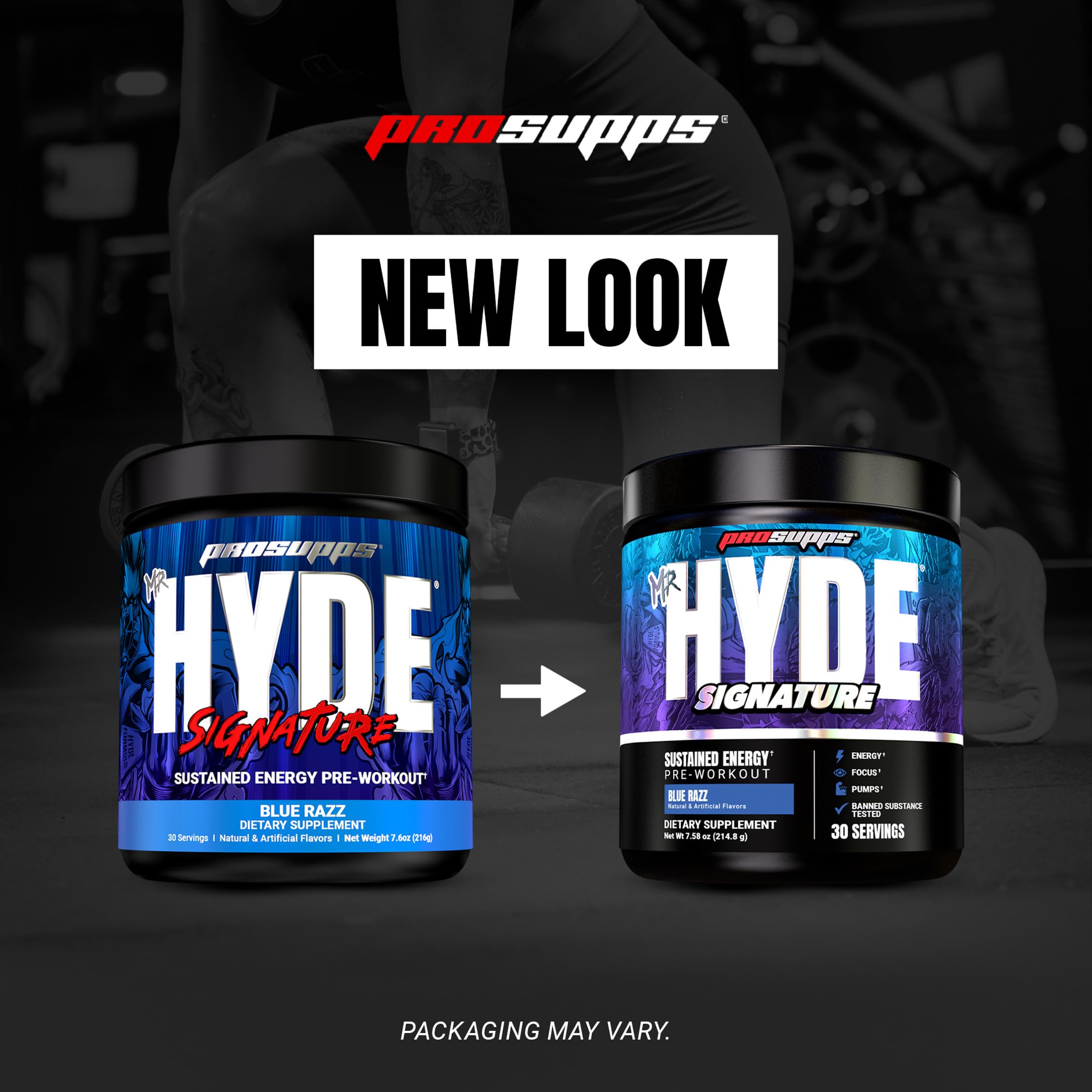 ProSupps Mr. Hyde uso en gimnasio para energía y enfoque