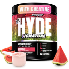 ProSupps Mr. Hyde frente del producto mostrando envase y beneficio energías intensas