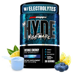 ProSupps Mr. Hyde Nightmare vista frontal mostrando envase y diseño