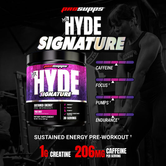 ProSupps Mr. Hyde textura del polvo para mezclar, fácil disolución