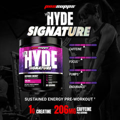 ProSupps Mr. Hyde textura del polvo para mezclar, fácil disolución