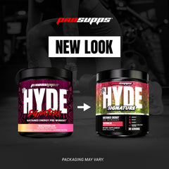 ProSupps Mr. Hyde en uso dentro del gimnasio, beneficio impulso antes del entrenamiento