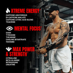Mezcla de Mr. Hyde Xtreme en vaso lista para consumo, mejora el enfoque