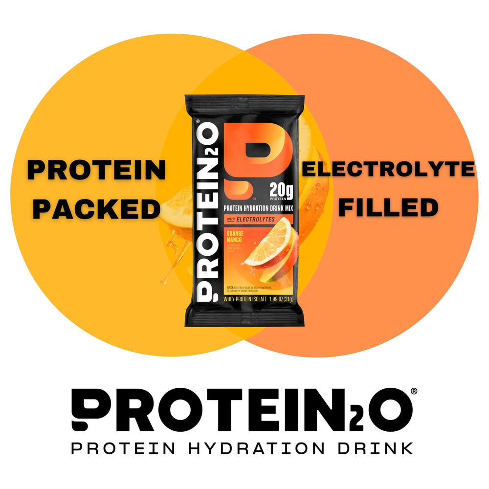 Protein2o uso en gimnasio, suplemento portátil para recuperación inmediata