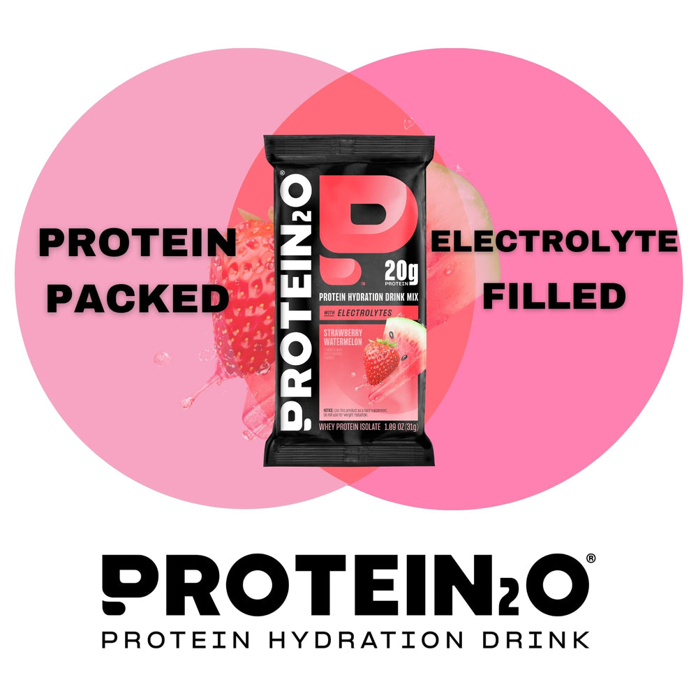 Protein2o en ambiente de gimnasio para recuperación postentreno