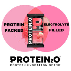 Protein2o en ambiente de gimnasio para recuperación postentreno