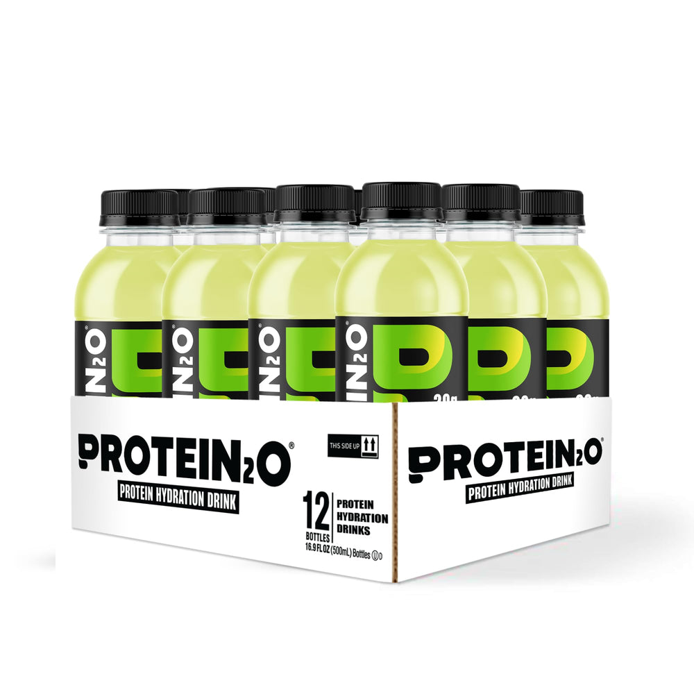 Protein2o detalle de textura y claridad de la bebida para sensación refrescante