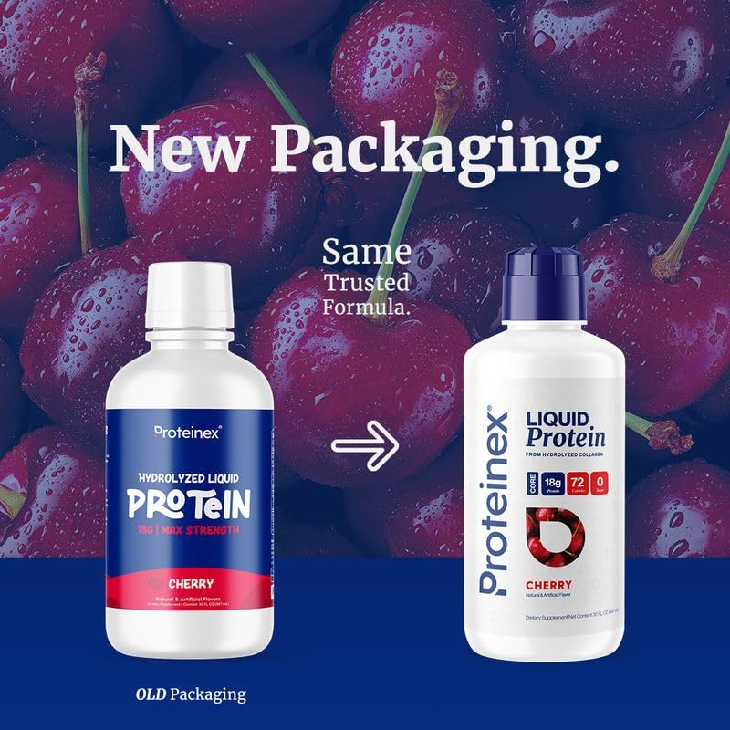 Proteinex botella en cocina lista para añadir a recetas