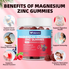 ProTKFU etiqueta de ingredientes con magnesio, zinc y vitamina D3 detallada