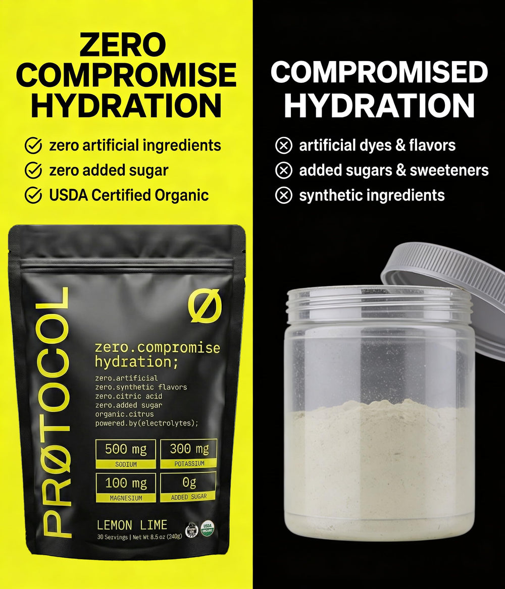 Protocol detalle de etiqueta con lista clara de ingredientes reconocibles