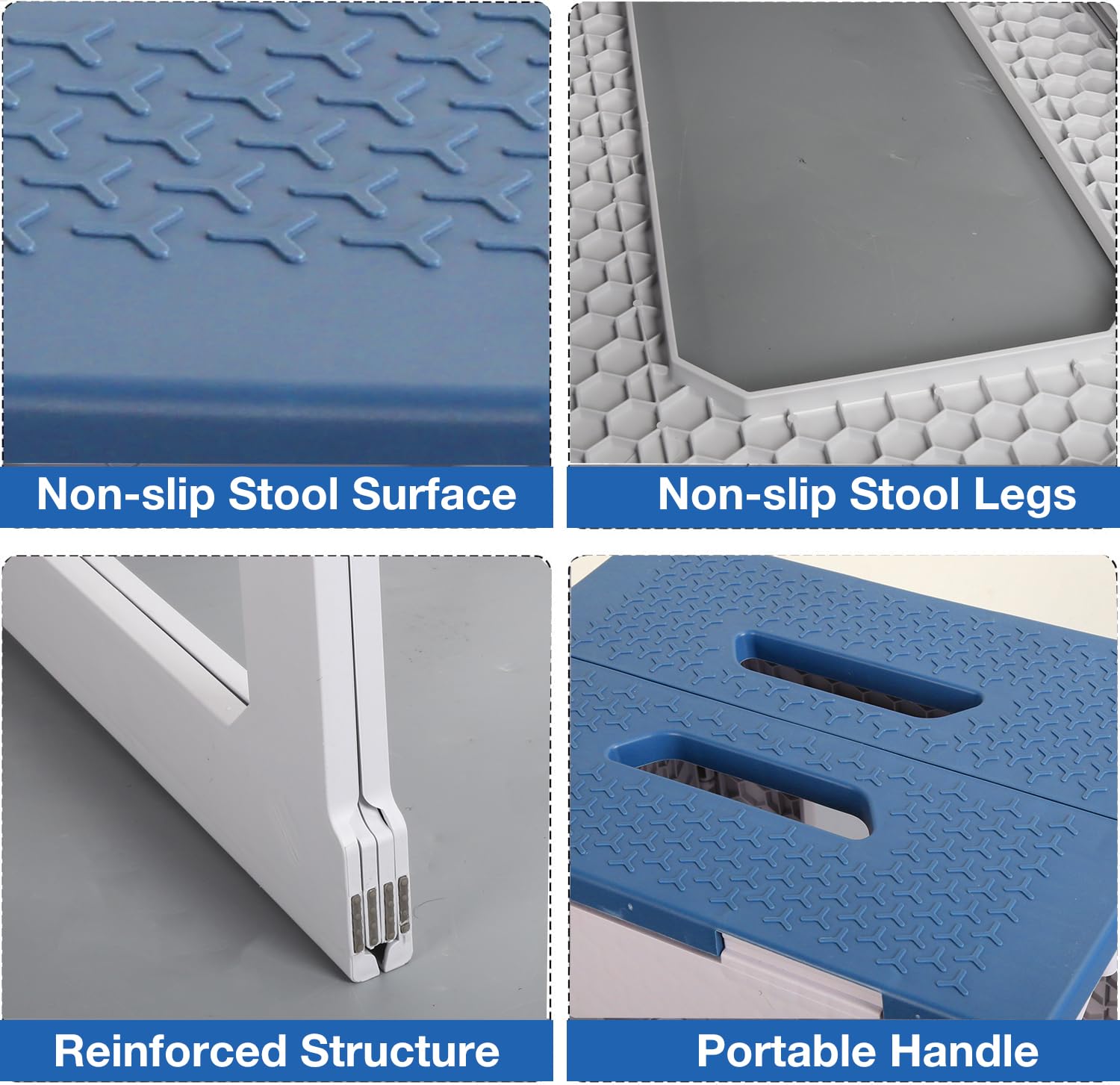 ProTraverse detalle textura del asiento, superficie antideslizante y fácil limpieza